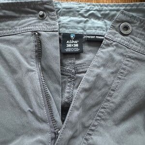 Kühl Slax grey 36X36 lightweight pants